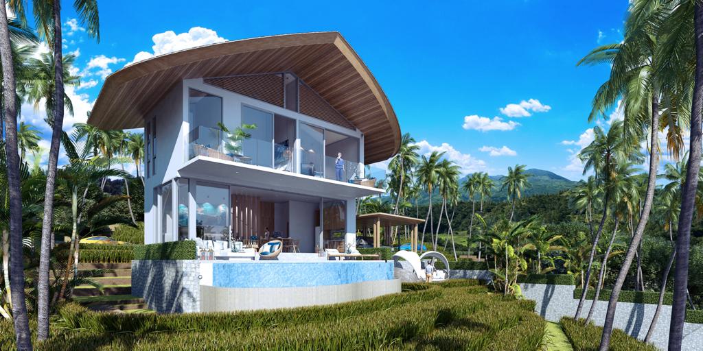Brand New Pool Villa for Sale in Kamala ID:KL-019