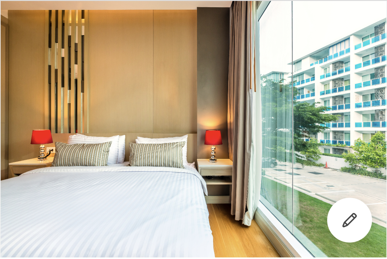 Amari residences Hauhin 1 bedroom unit with balcony, garden view fully furnished ready to move in*