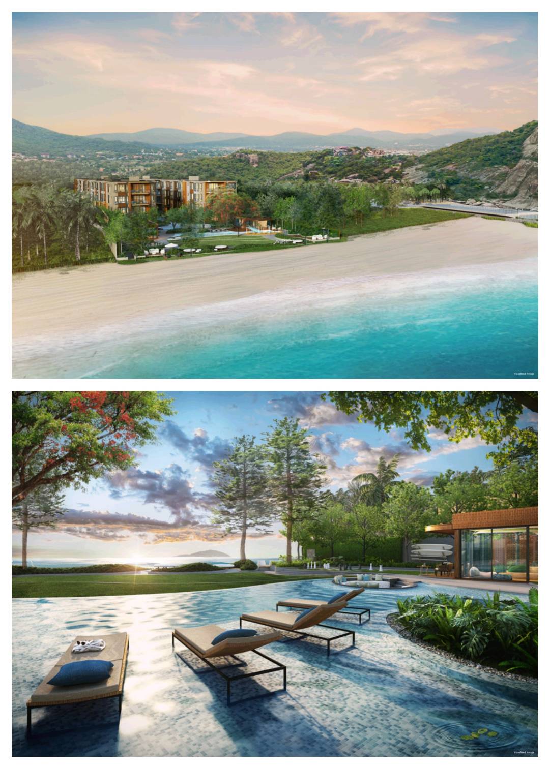Condo beachfront