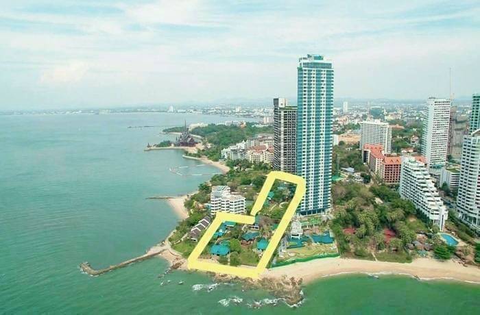 Beach front Land for Sale Wong am mat Pattaya