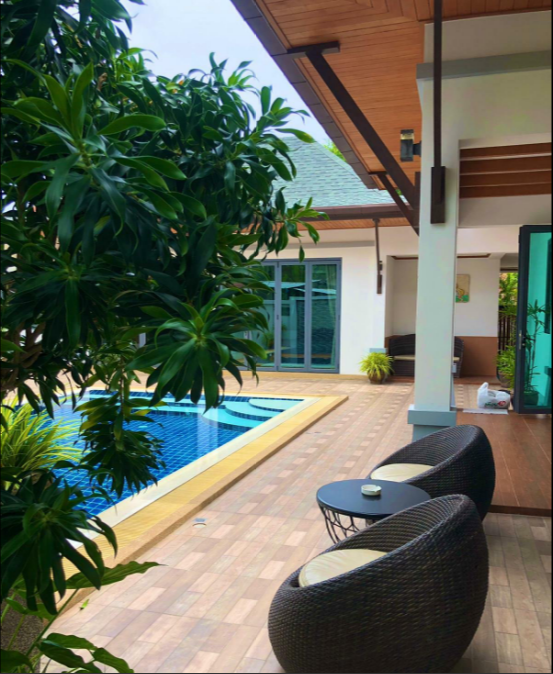 Newly Renovated 3 bedrooms Pool villa for rent in Rawai RW-197