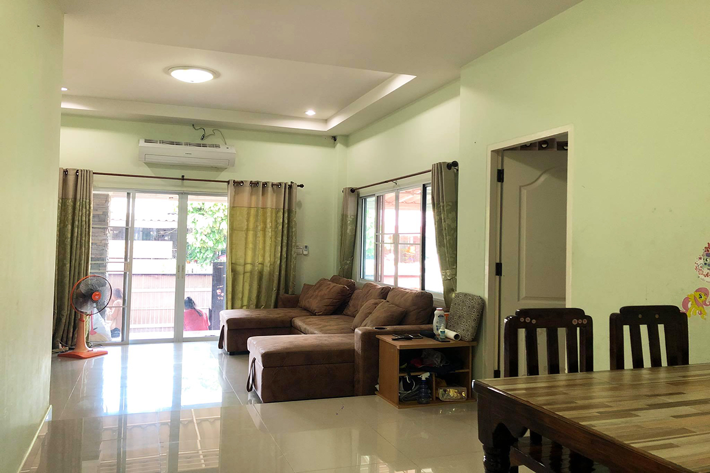Single House for sale in gated community Roongruang Quality House 2 at San Sai