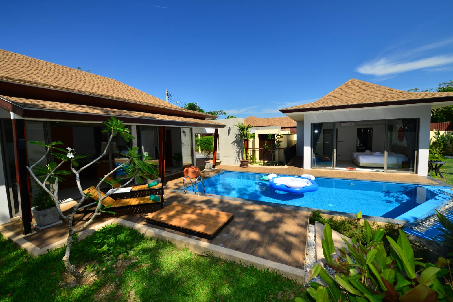 3 Bedroom private Garden villa