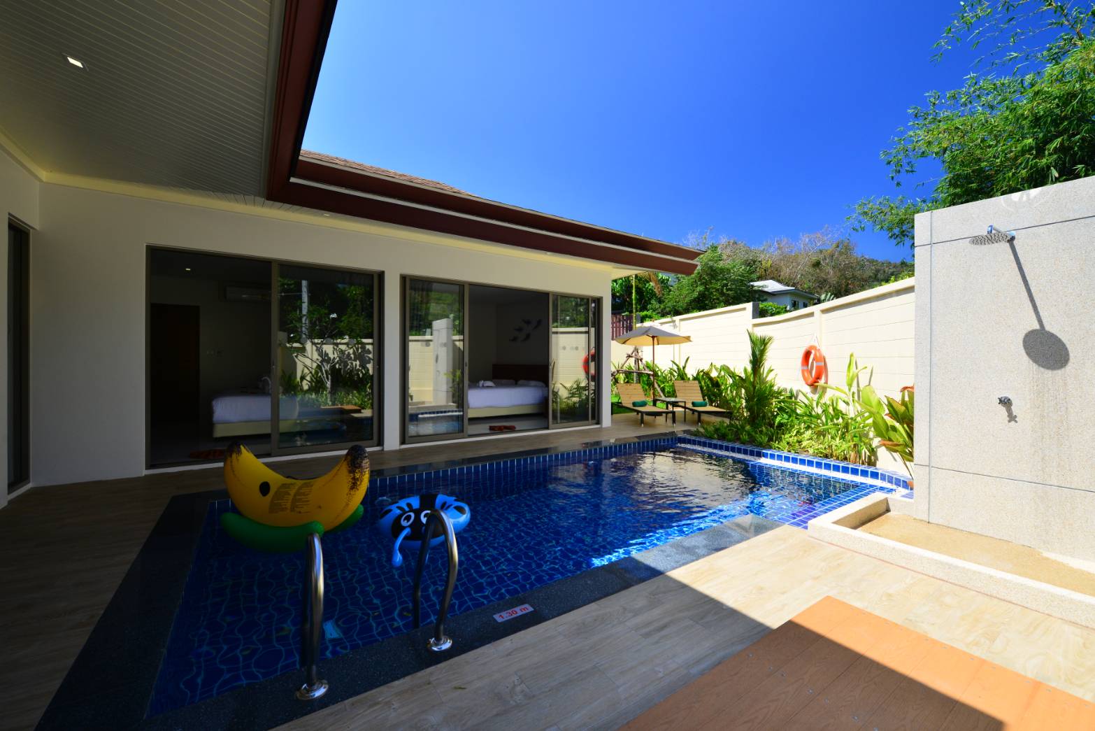2 Bedroom private Garden villa