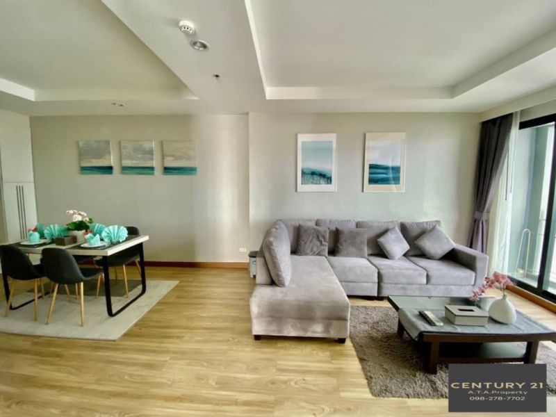 2-bedroom for rent, perfectly decorated, ready to move in, sea view