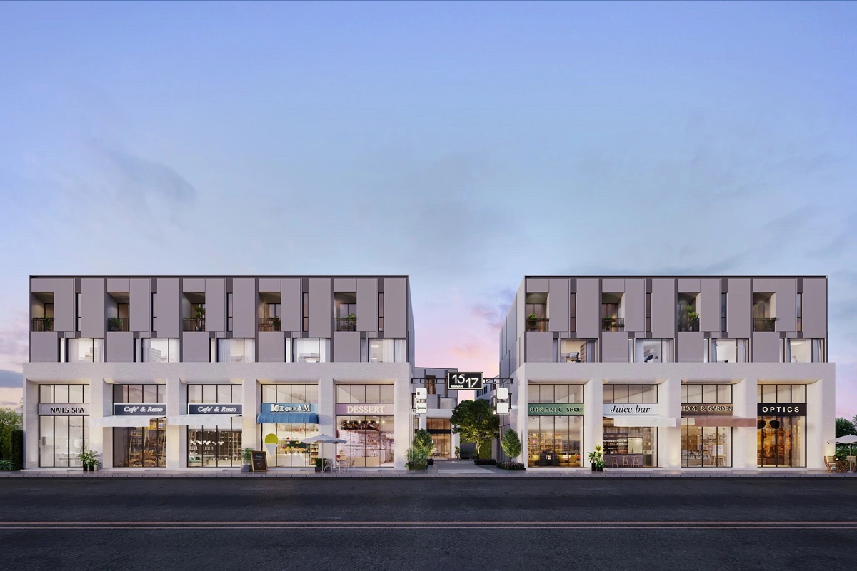 1517 Co-Business and Living space Commercial Building for SALE by Sansiri