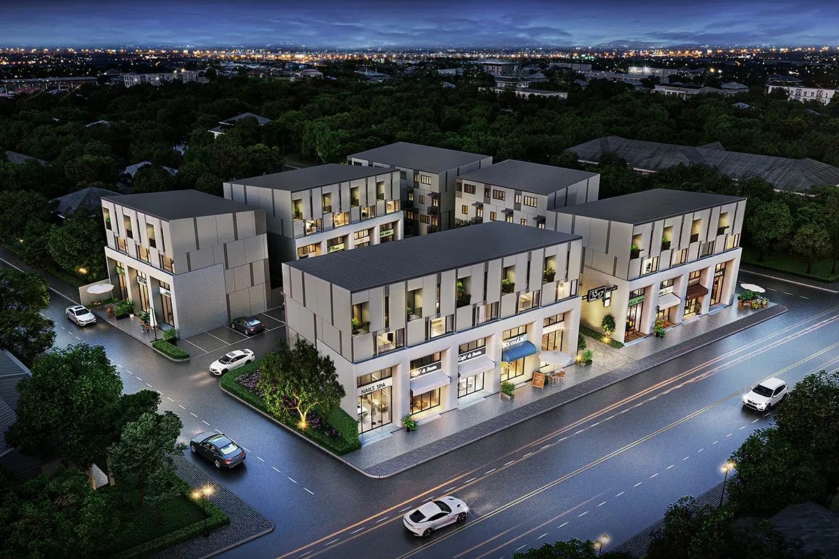 1517 Co-Business and Living space Commercial Building for SALE by Sansiri