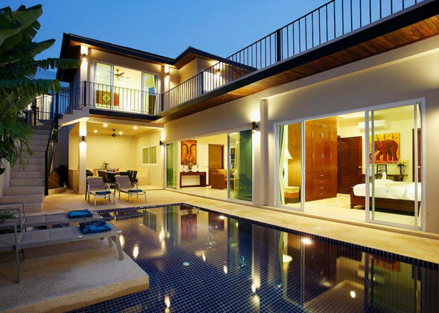 5 Bedrooms Private pool villa for rent in Rawai