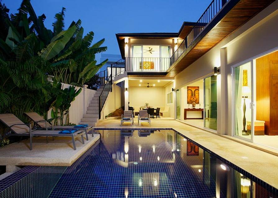 5 Bedrooms Private pool villa for rent in Rawai