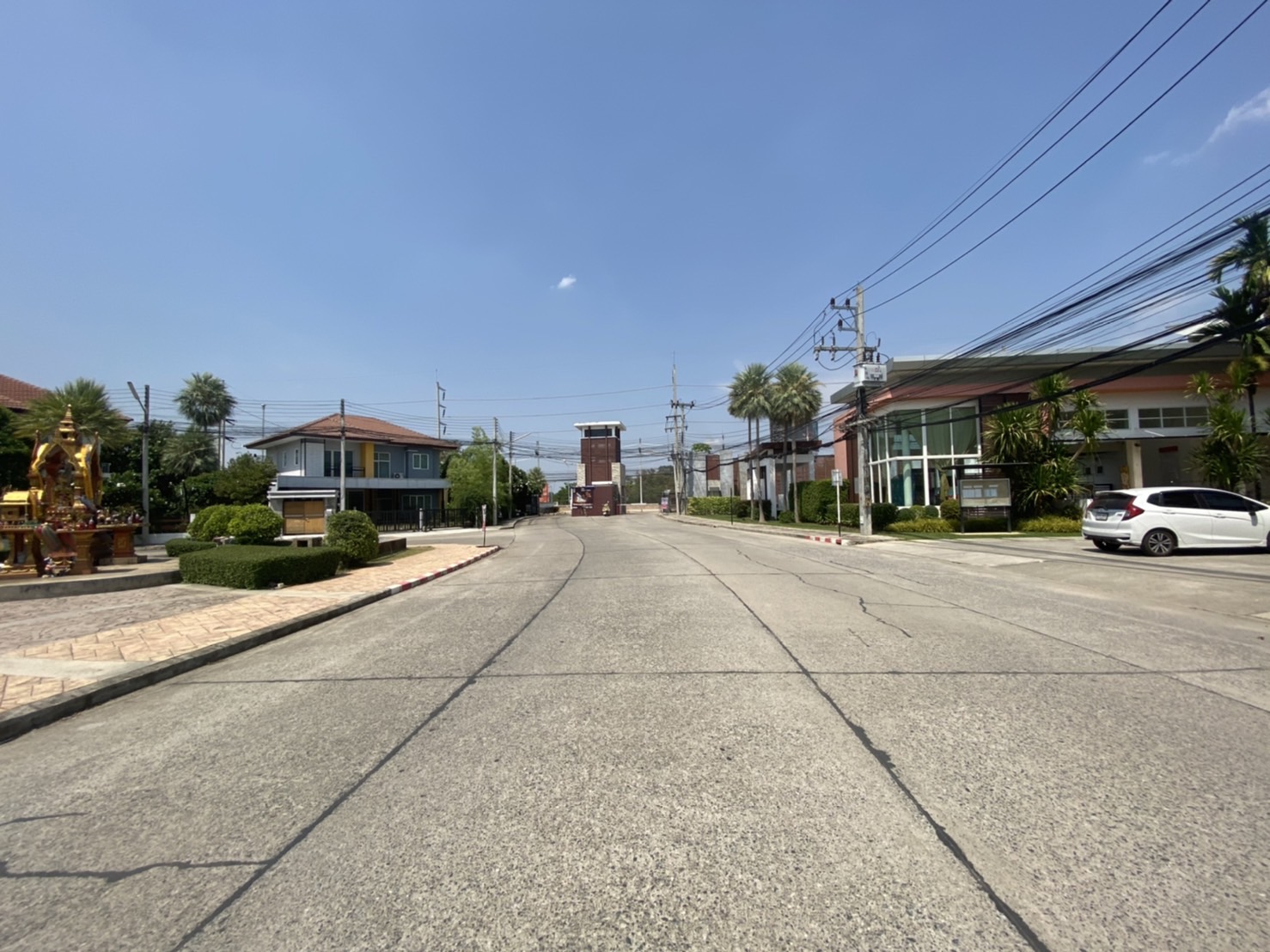 Land ready to build on for SALE in The Urban 1, Thasala, Chiang Mai.