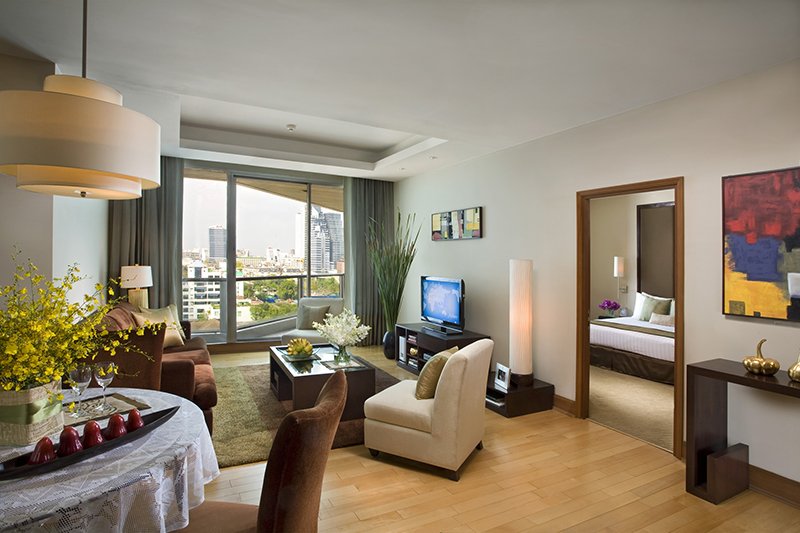77k / Month - Ascott Sathorn 2 Bedroom 123 SQM Luxury Serviced Apartment + Package