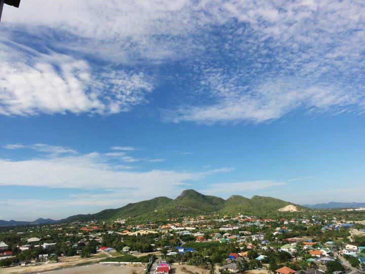 Great view corner room Hua Hin apartment