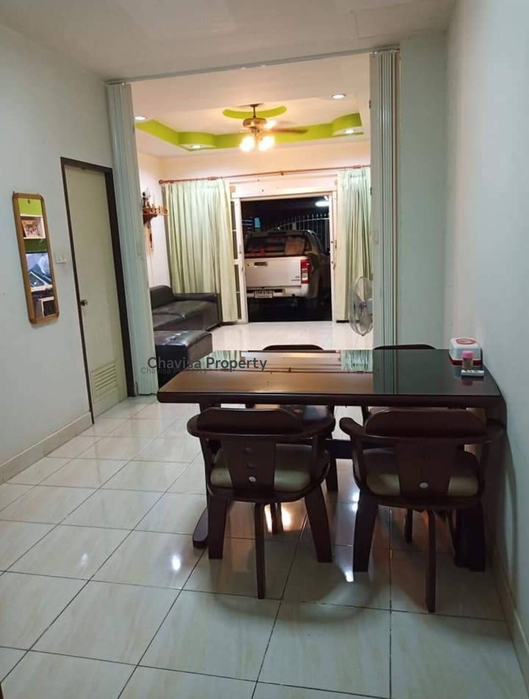For sale is a 2-storey townhouse in Laem Chabang.