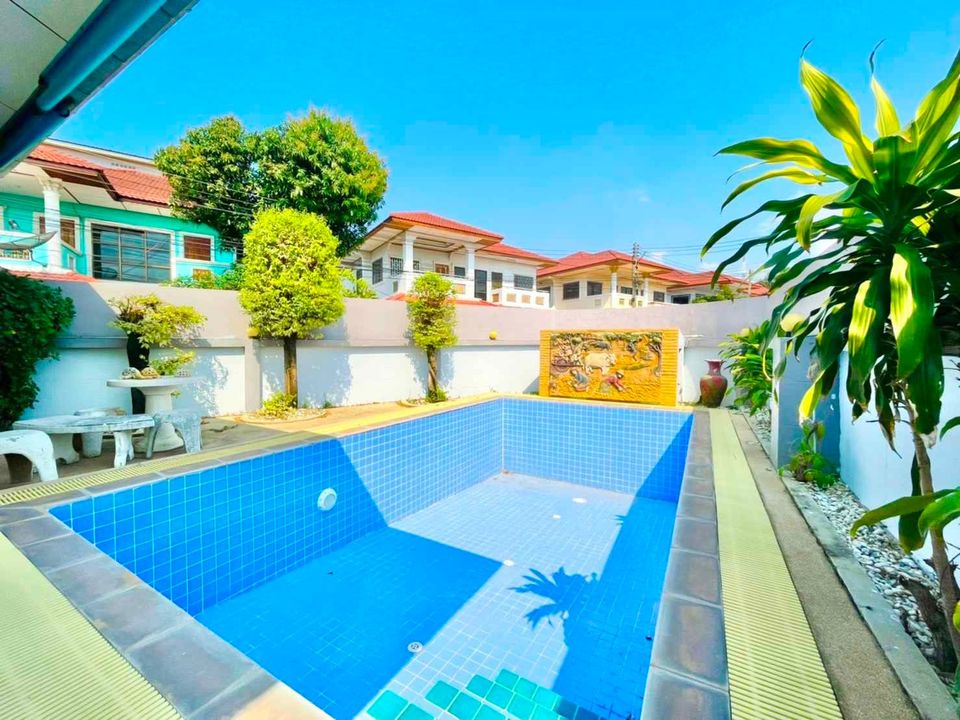 Pool villa for rent 3 bedrooms 2 bathrooms Good location, Khao Talo, Pattaya
