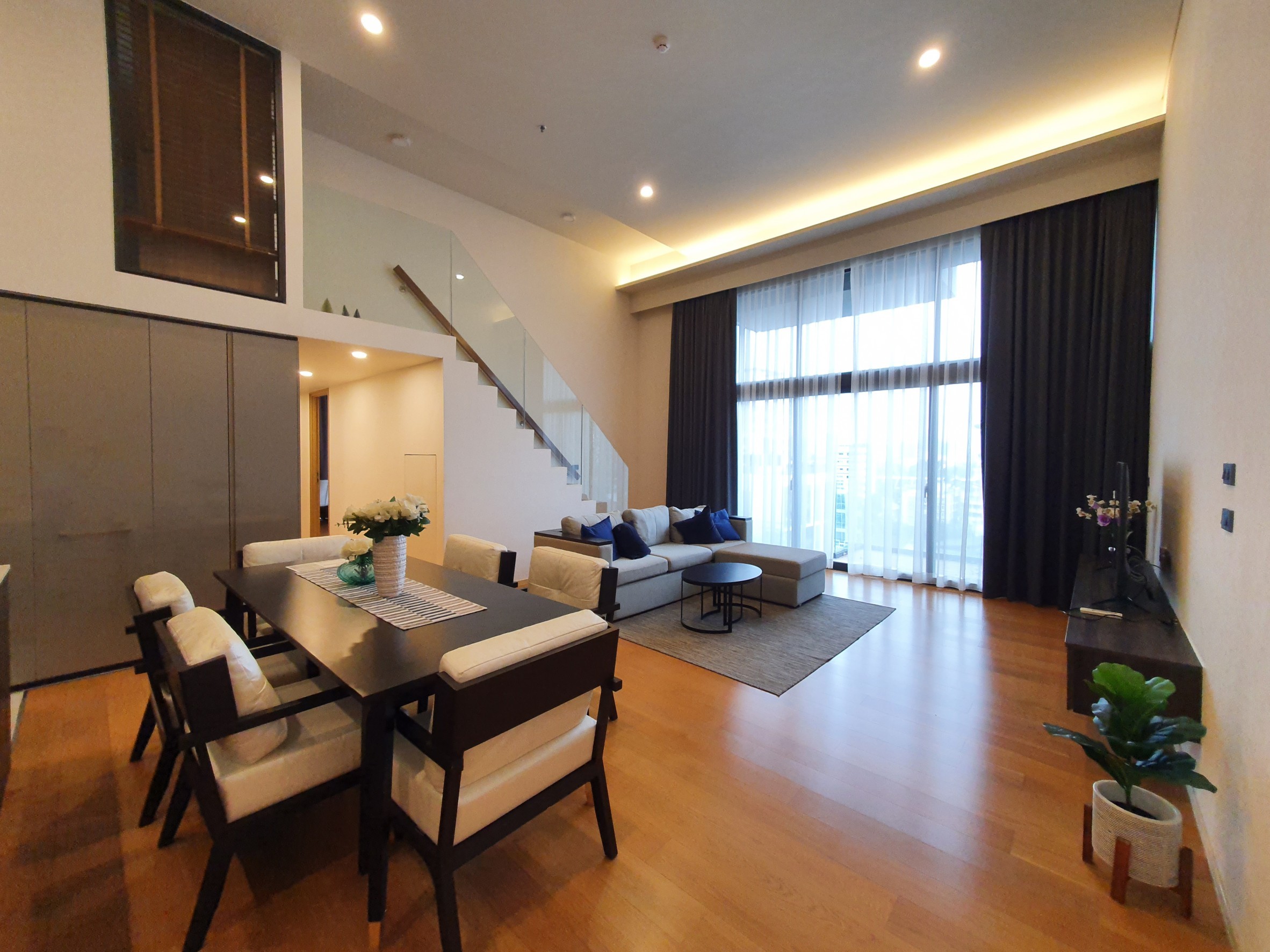 *Duplex 140sqm 3bed at Siamese Exclusive 31 in Phrom Phong -Asoke area*