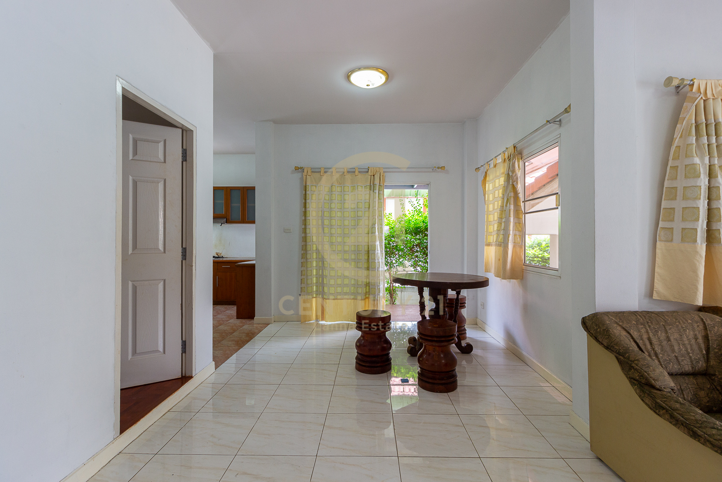 Single Story Home Partially Furnished in gated community for RENT