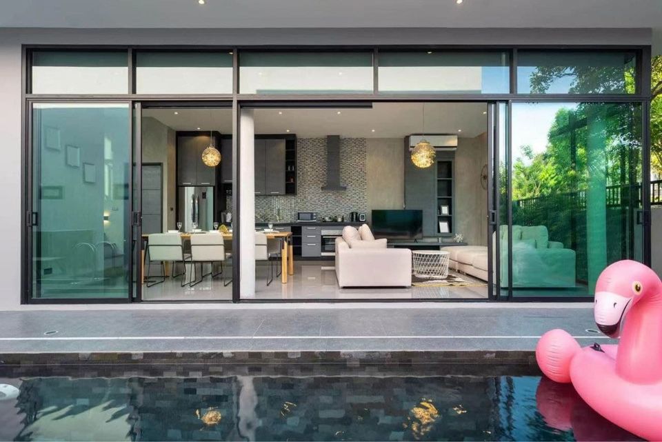 Modern House Pool Villa 3 Bedrooms at Choeng Thale