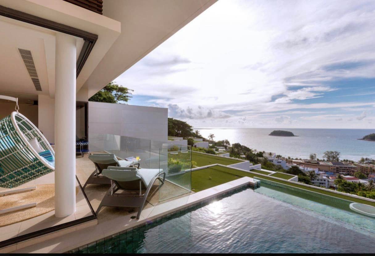 Luxury Sea View Heights Penthouse 3 Bedrooms at Kata