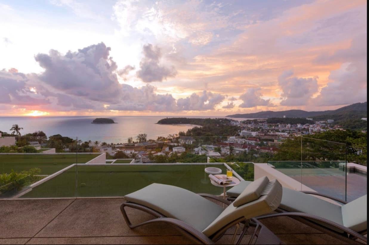 Luxury Sea View Heights Penthouse 3 Bedrooms at Kata