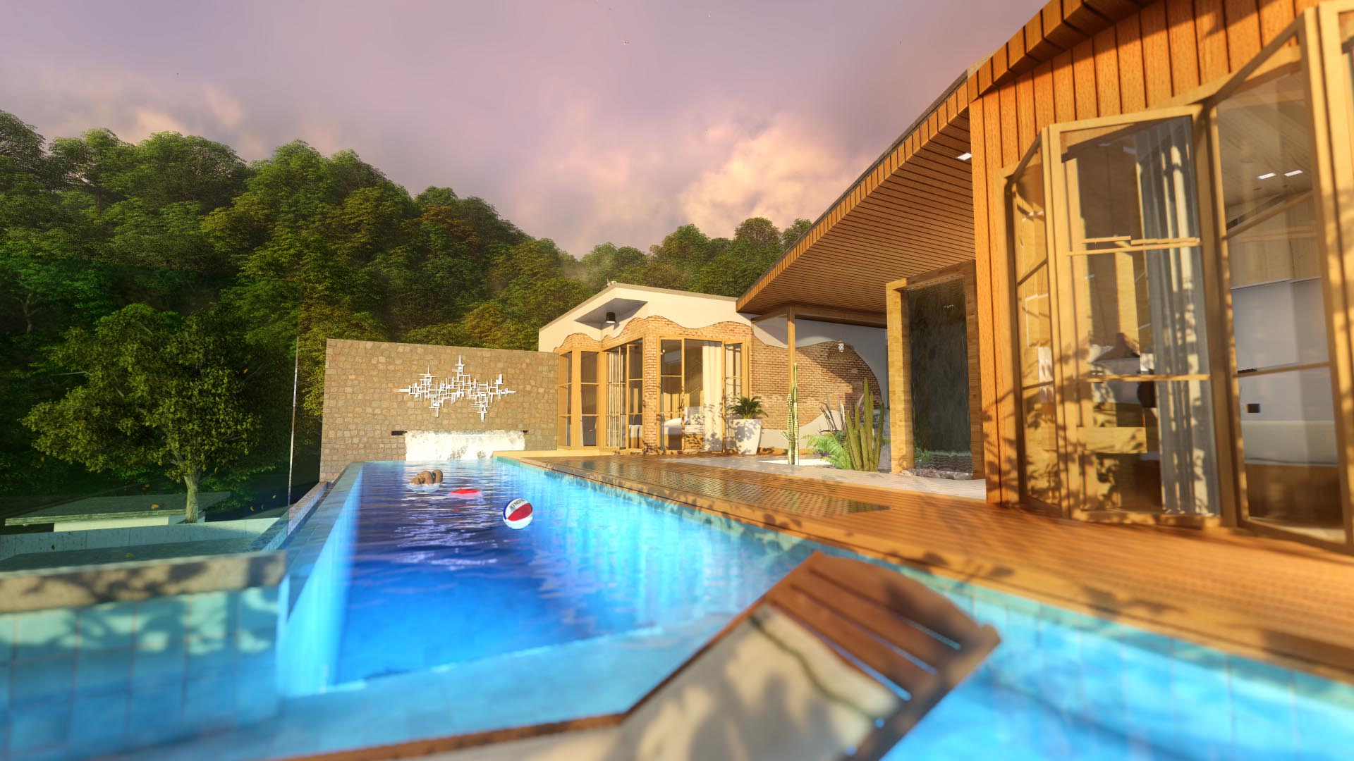 Luxury Pool Villa 3 bedrooms at Pa Khlok