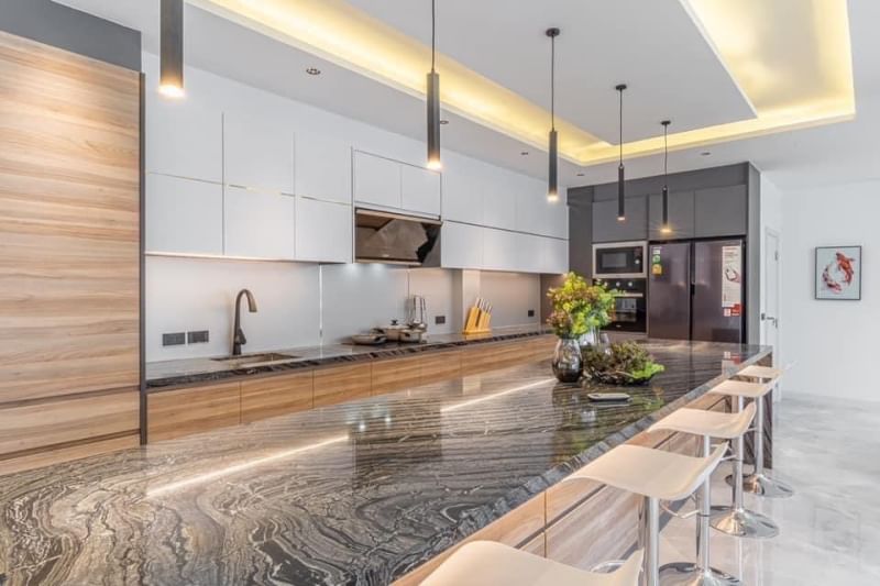 luxury marble house Fully furnished, ready to move in, special price Thepprasit Pattaya