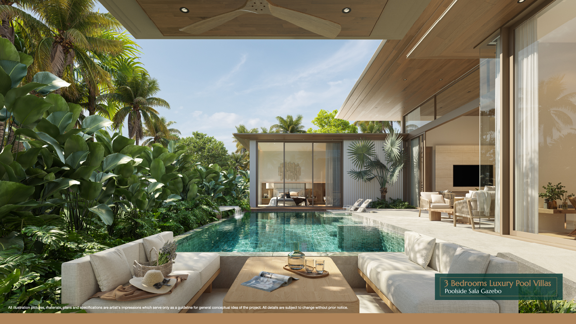 Luxurious 3-Bedroom Villa in Cheong Thale with Pool