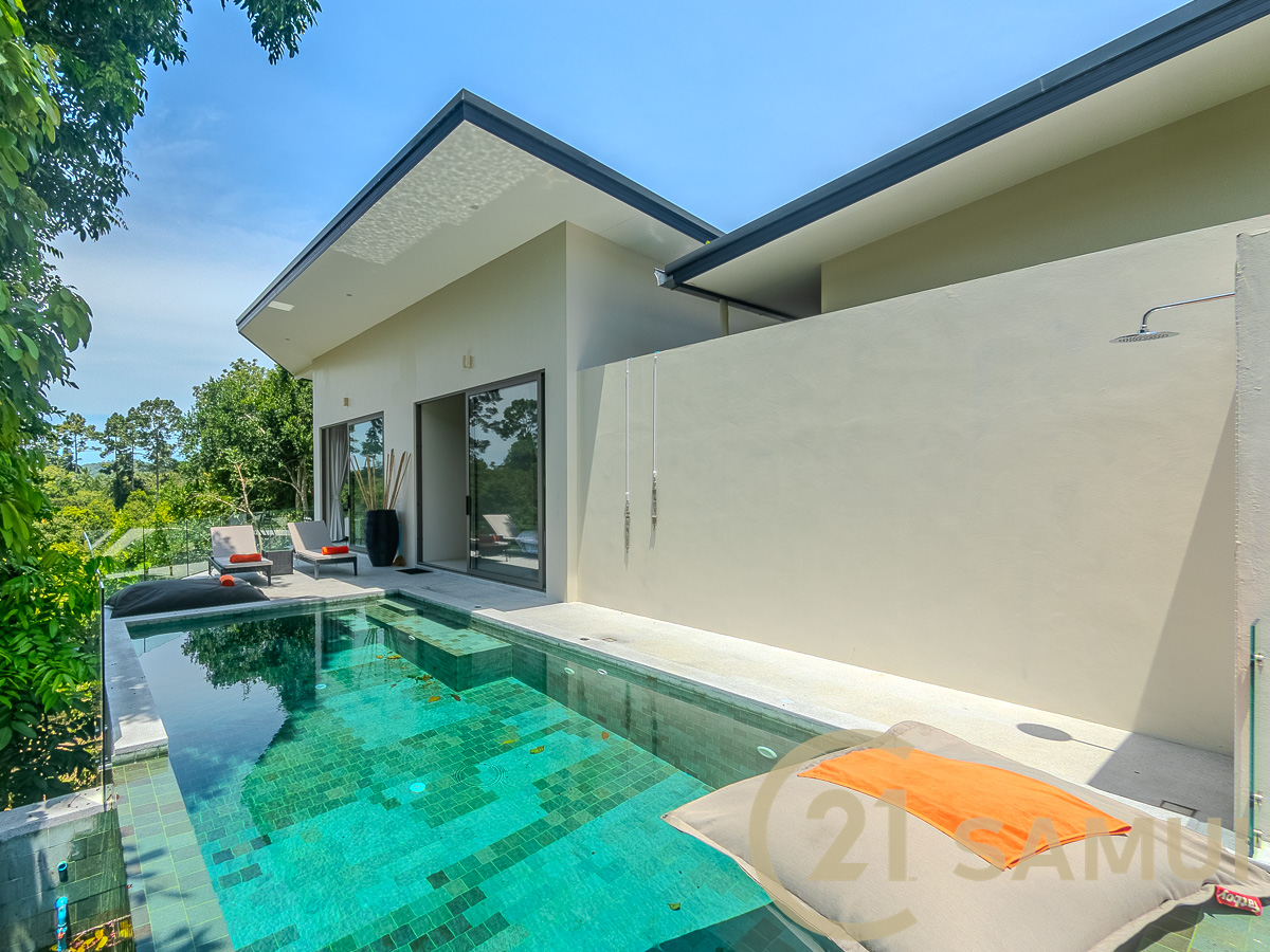 3-Bedroom Pool Villa for Sale in a Quiet Area of Lamai