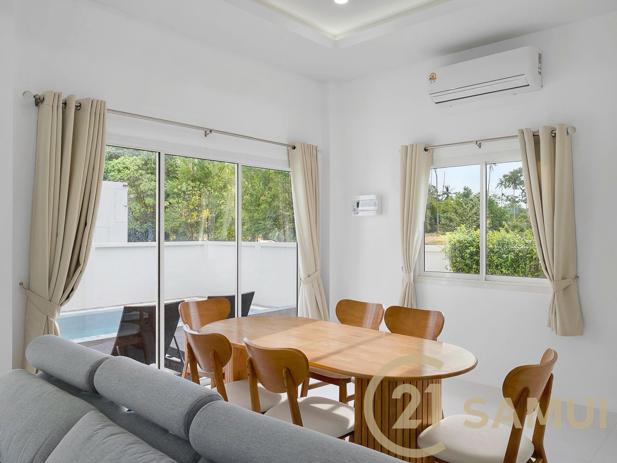 3-Bedroom Pool Villa in Leasehold for Sale in Ban Tai