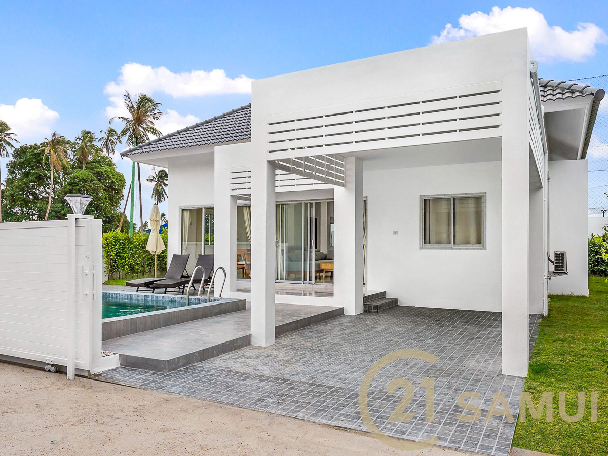 3-Bedroom Pool Villa in Leasehold for Sale in Ban Tai