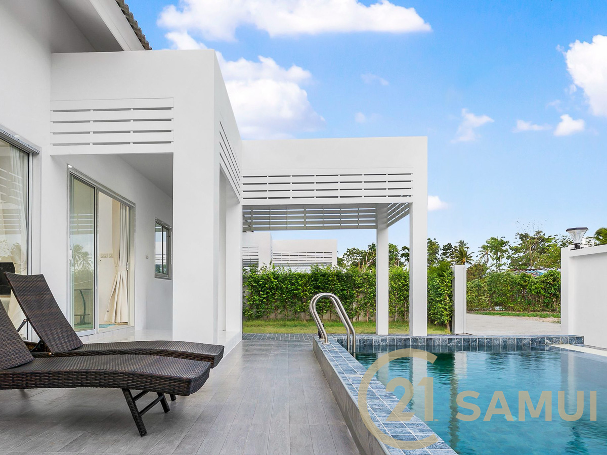 3-Bedroom Pool Villa in Leasehold for Sale in Ban Tai