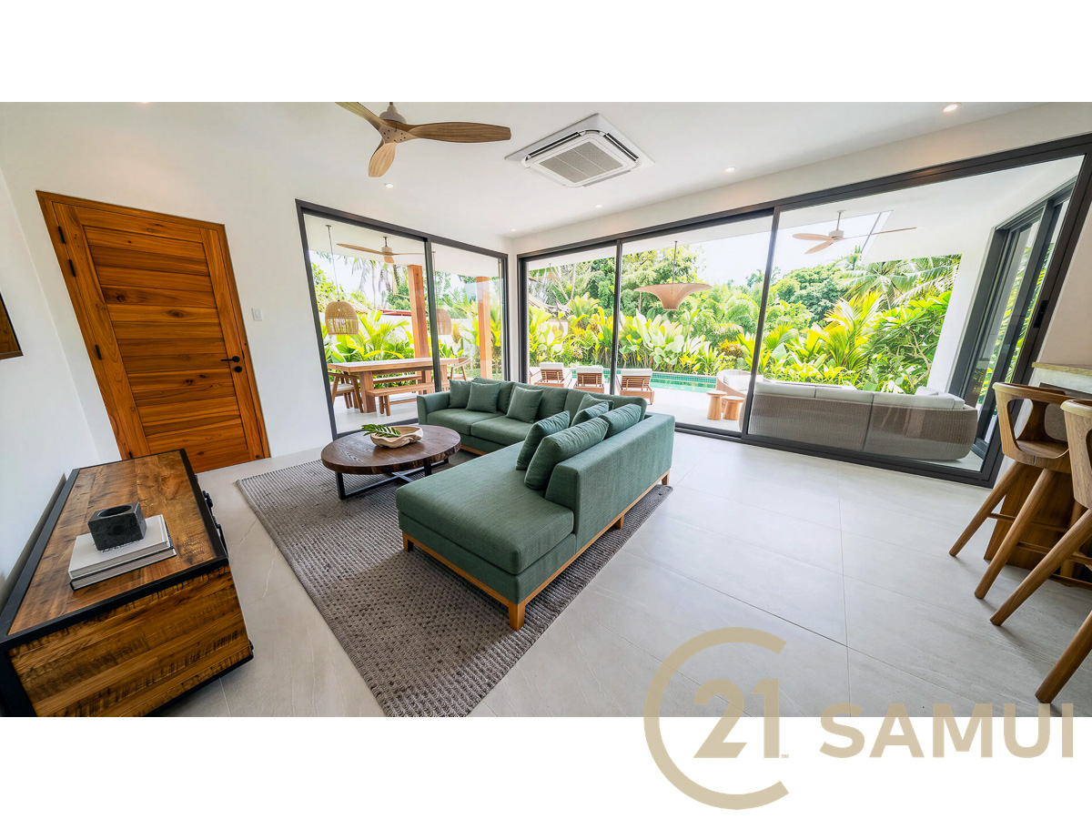3-Bedroom Private Pool Villa Under Construction For Sale in Hua Thanon