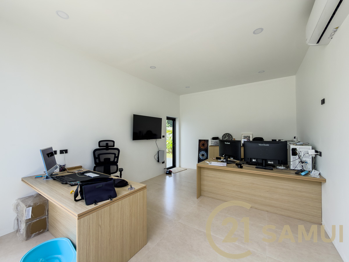 Two-Story Five-Bedroom Pool Villa for Sale in Lamai