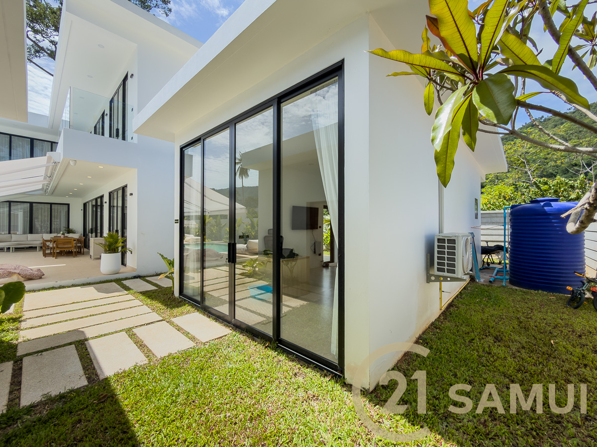 Two-Story Five-Bedroom Pool Villa for Sale in Lamai