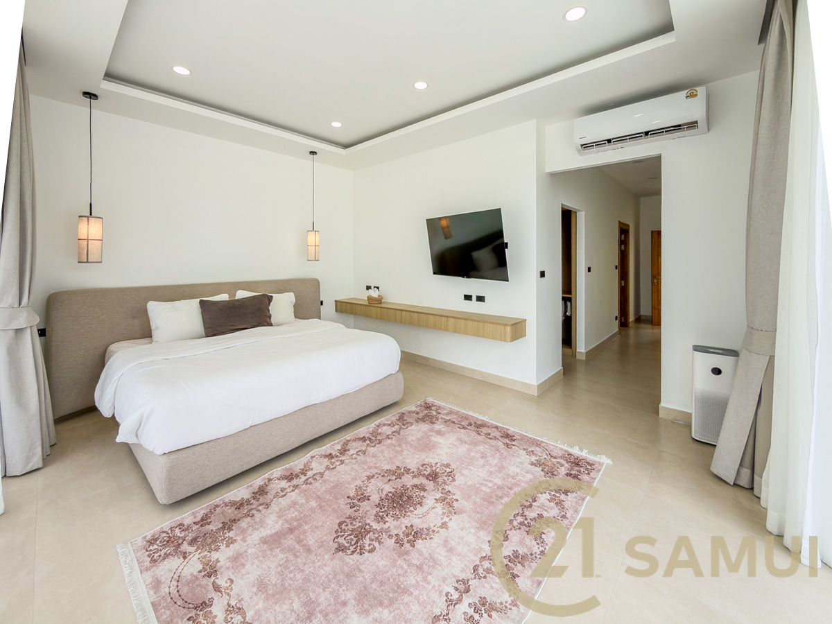 Two-Story Five-Bedroom Pool Villa for Sale in Lamai