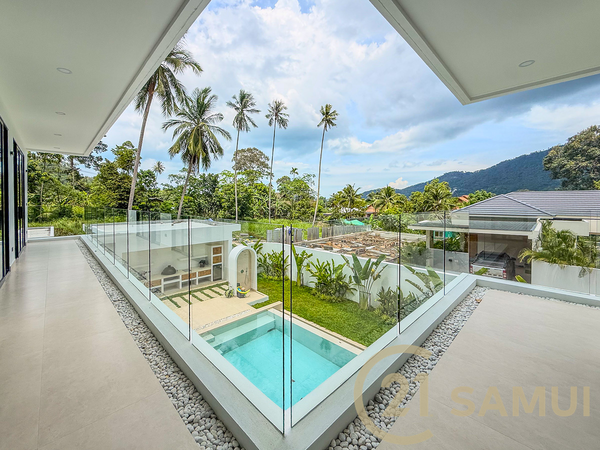 Two-Story Five-Bedroom Pool Villa for Sale in Lamai