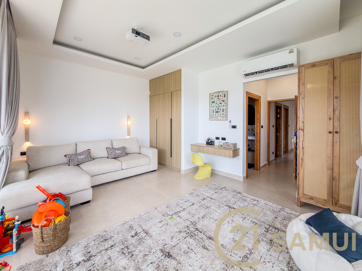 Two-Story Five-Bedroom Pool Villa for Sale in Lamai
