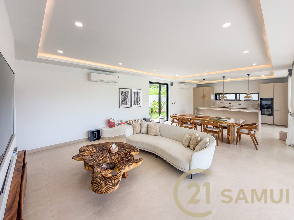 Two-Story Five-Bedroom Pool Villa for Sale in Lamai
