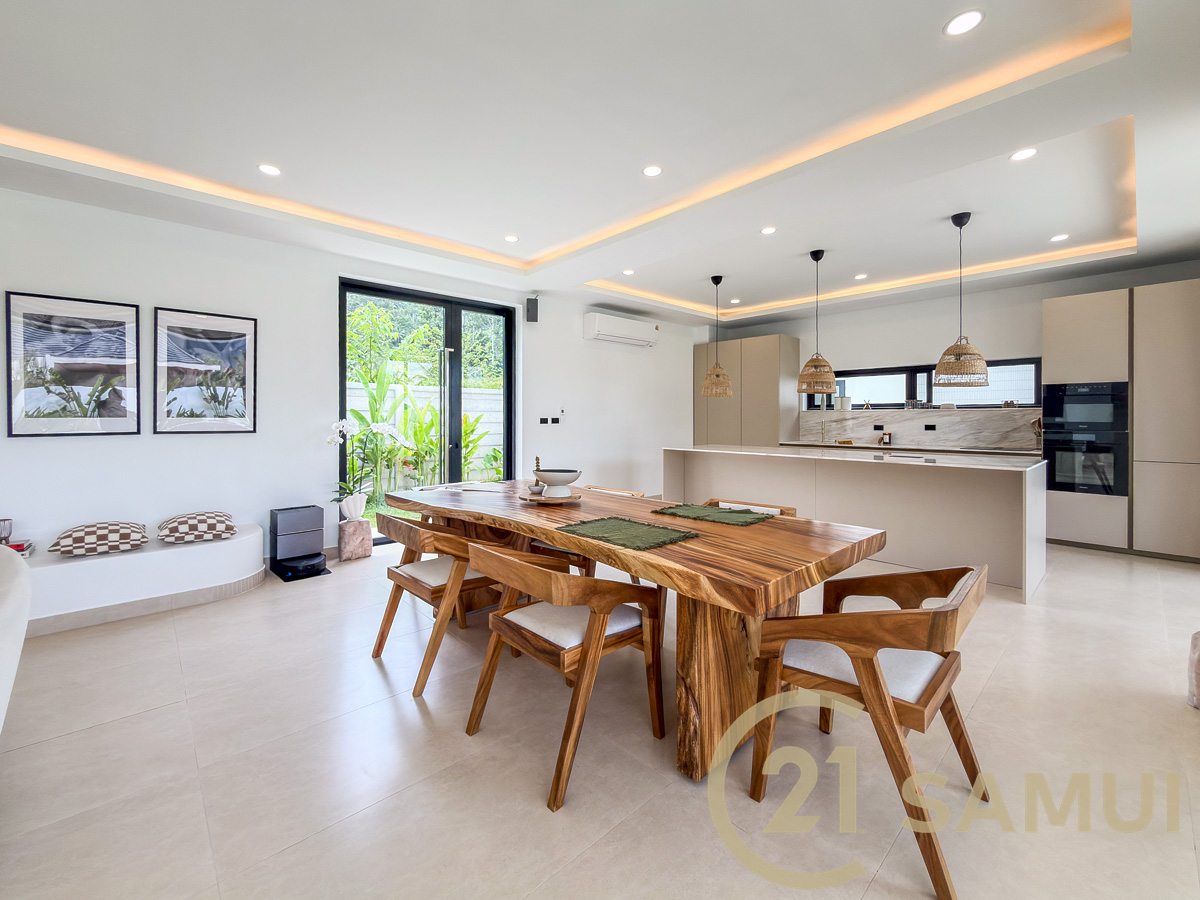 Two-Story Five-Bedroom Pool Villa for Sale in Lamai