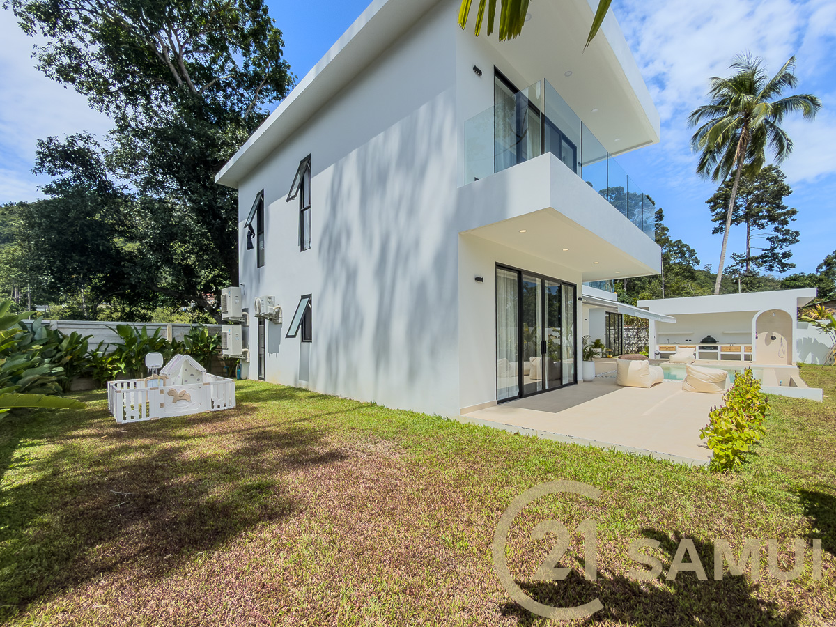 Two-Story Five-Bedroom Pool Villa for Sale in Lamai