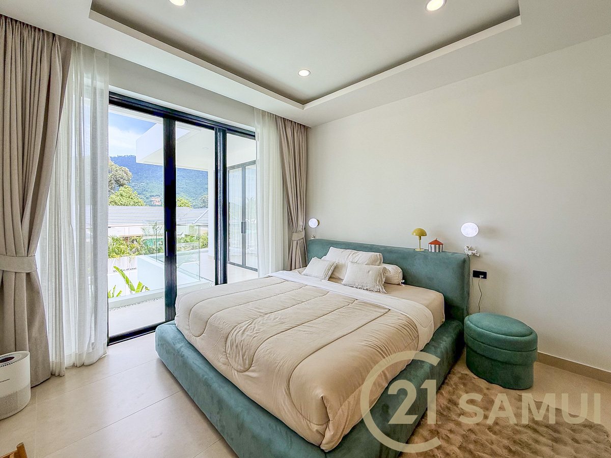 Two-Story Five-Bedroom Pool Villa for Sale in Lamai