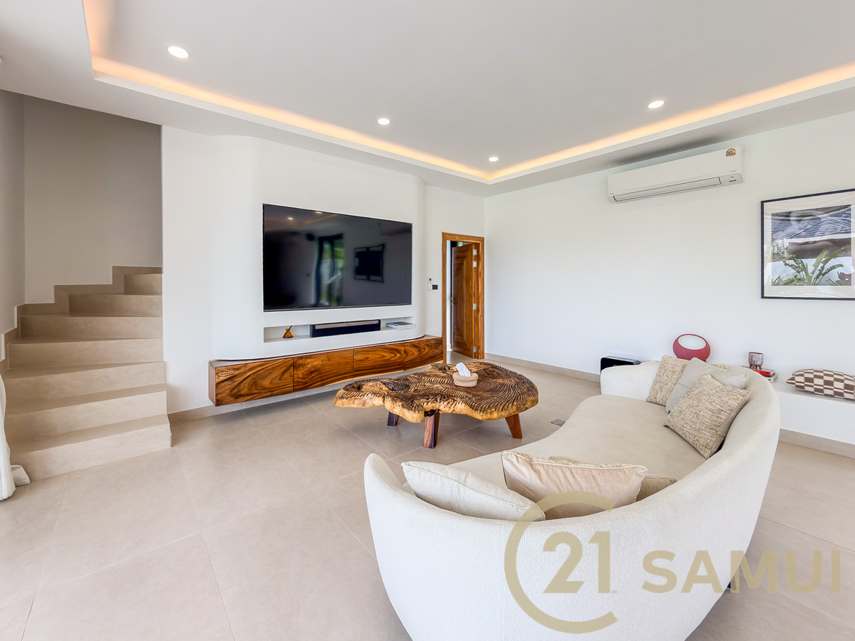 Two-Story Five-Bedroom Pool Villa for Sale in Lamai