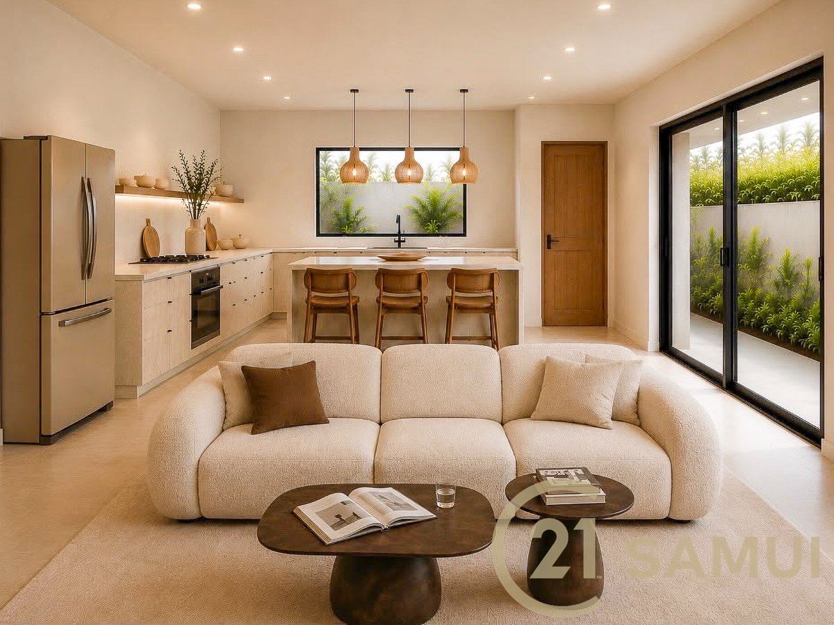 Off-Plan 2-Bedroom Leasehold Pool Villa For Sale In Lamai