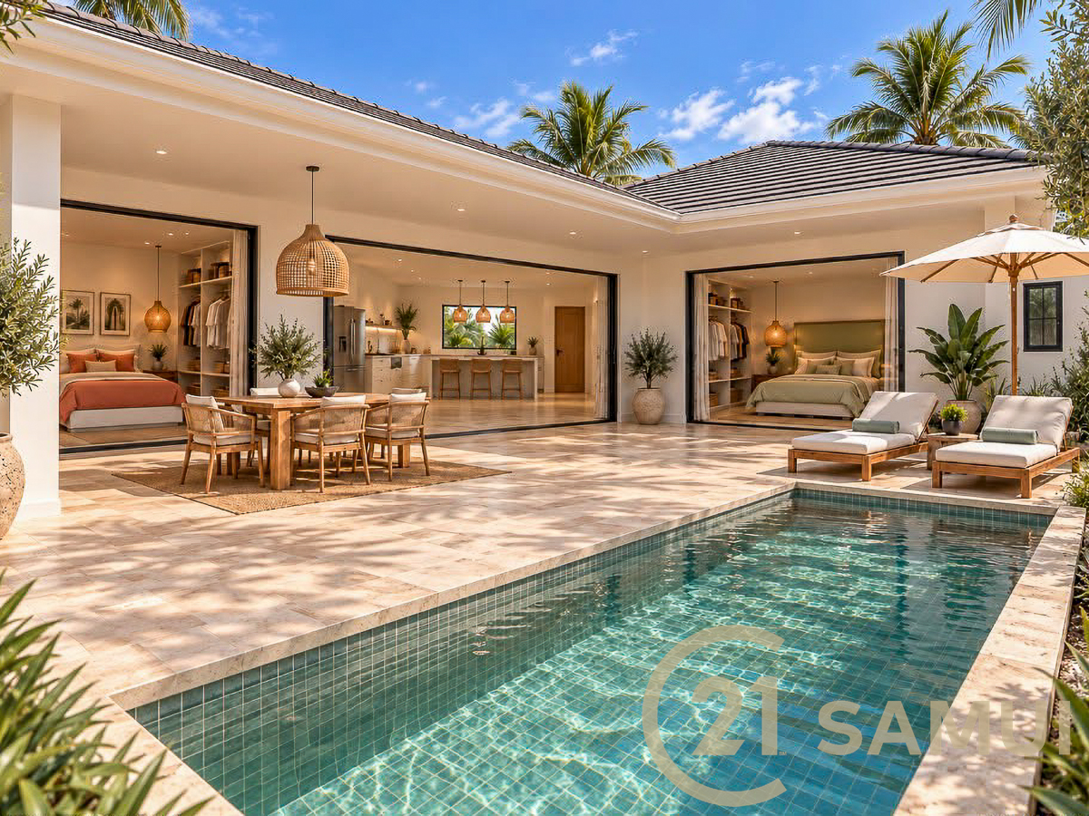 Off-Plan 2-Bedroom Leasehold Pool Villa For Sale In Lamai
