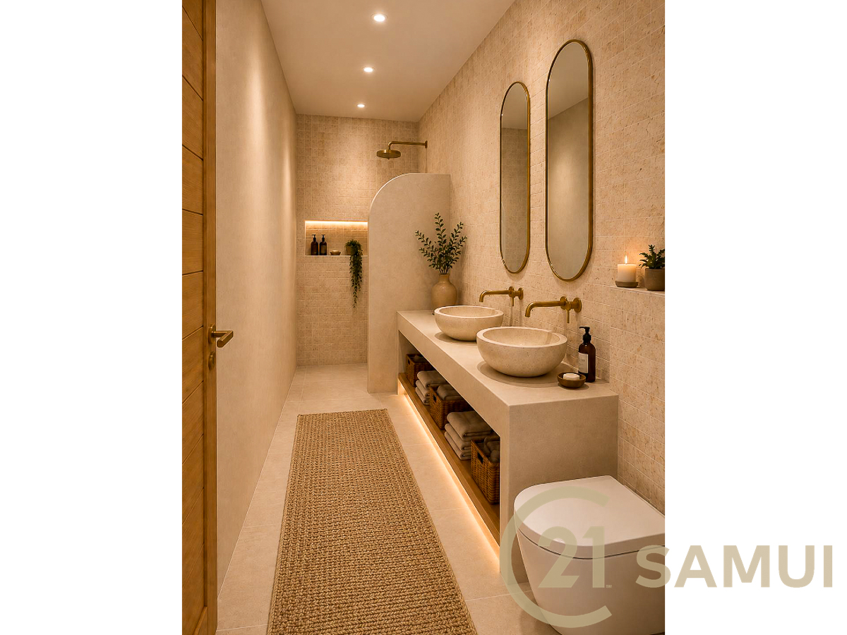 Off-Plan 1-Bedroom Leasehold Pool Villa For Sale In Lamai