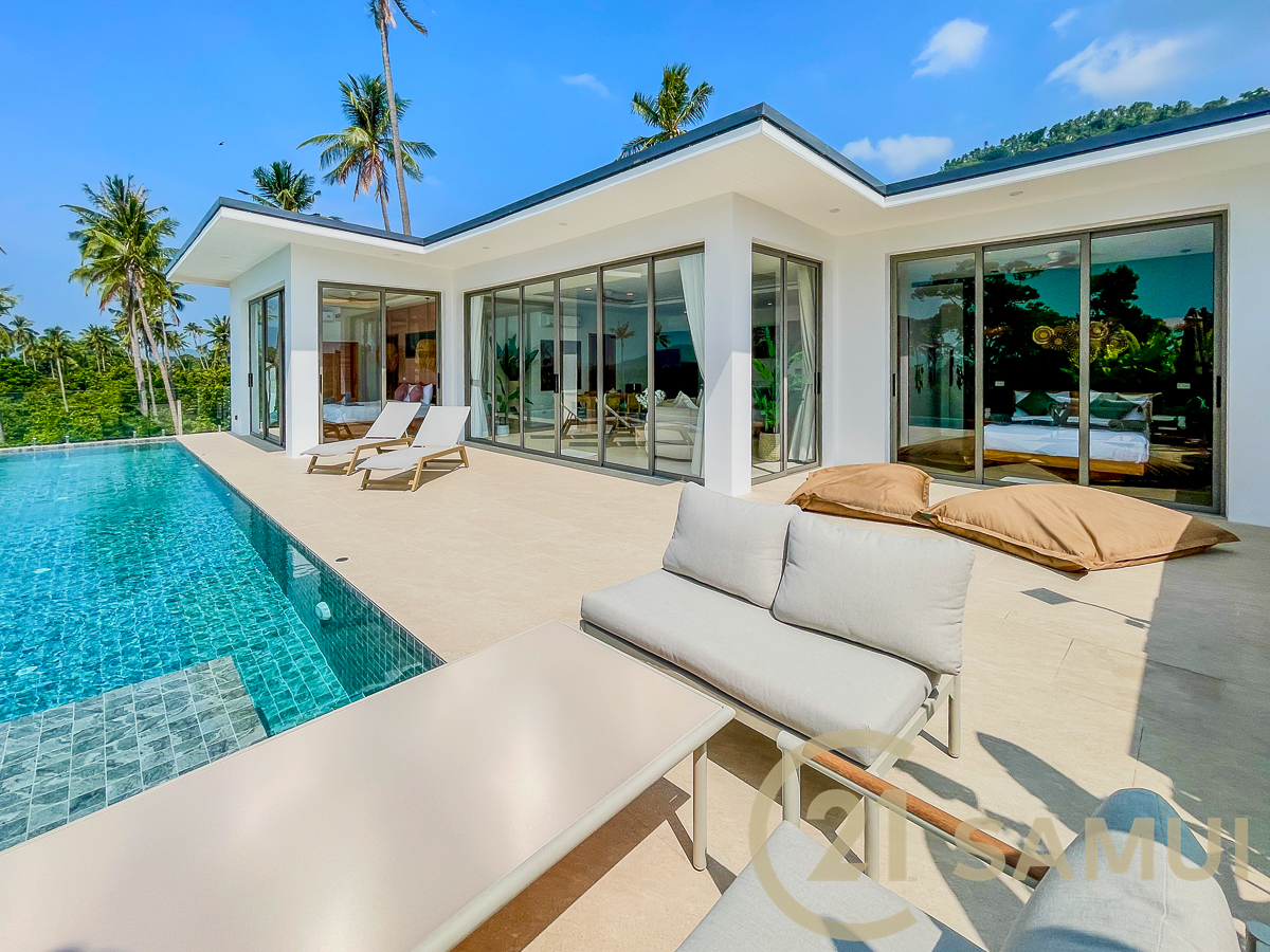 3-Bedroom Private Pool Villa for Sale in Hua Thanon